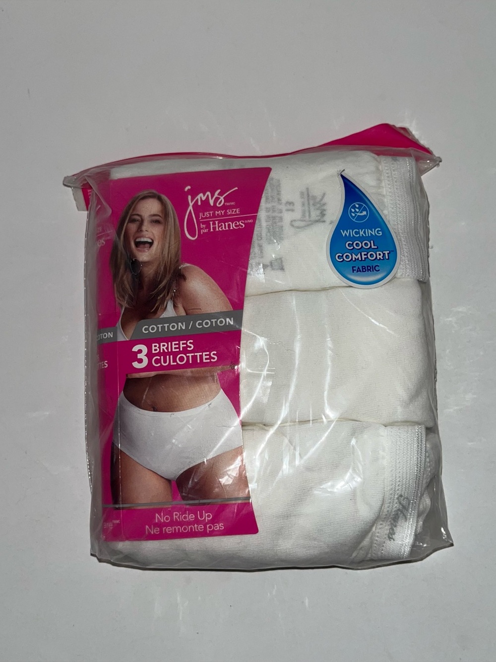JMS 3 Cotton Brief Panties Size 13